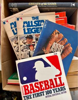 Vintage Baseball Books