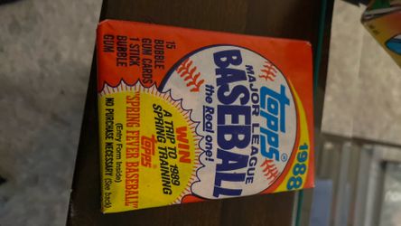 1988 Topps Baseball Cards Individuals