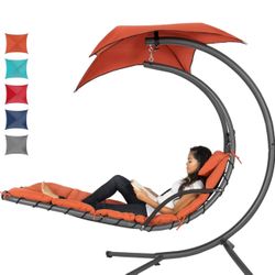 New Hanging Chaise Lounge Chair - Still In Box