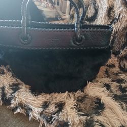 Jessica Simpson Fur Handbag