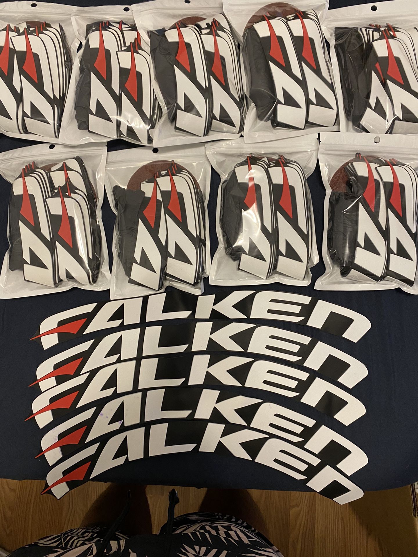 FALKEN RUBBER TIRE STICKERS
