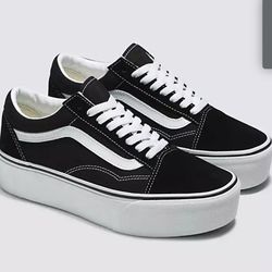 Vans Old Skool Stac (platform) Womens Size 7.5