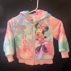 Super Especial Chamarra Calientita De Disney Minnie Para Niña