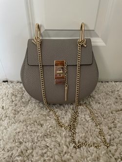 Genuine leather chain popular handbag purse bag