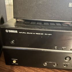  Yamaha RX-V371 Natural Sound AV Receiver