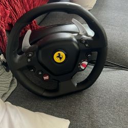 Play Station Steering Wheel Does Not Have A Paddle 