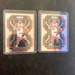 Scottie Barnes Prizm Rookie 2x