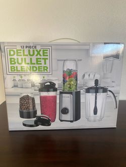 Eco+Chef 12-Piece Deluxe Bullet Blender