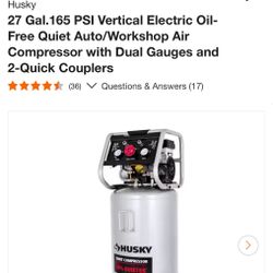 $27 air compressor, quiet air compressor