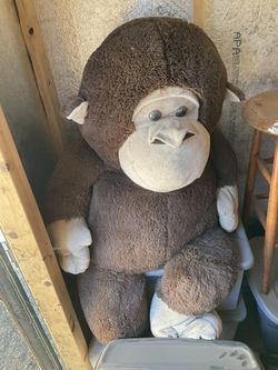 giant monkey plushie
