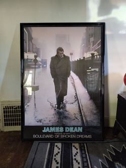 James Dean Boulevard of broken dreams print