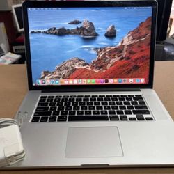 15” MacBook Pro Retina / 1 TB SSD / 16 GB Memory / I7
