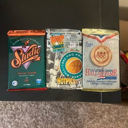 Unopened Sports Trading Cards