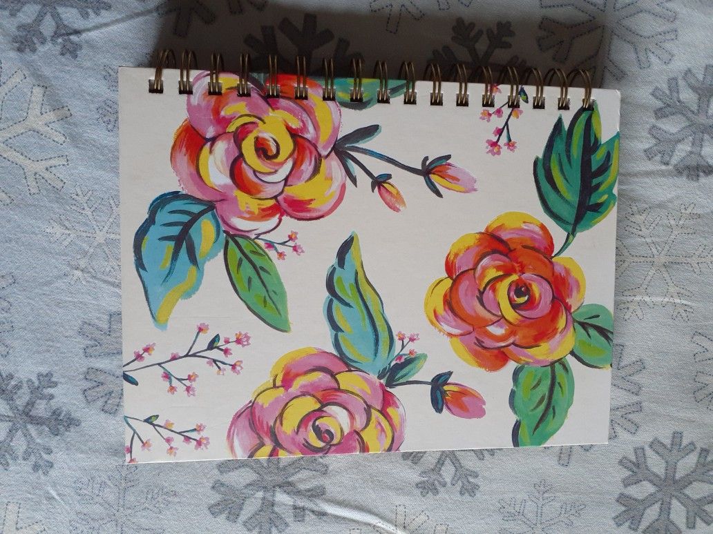 Brand New Planner With A Gorgeous Doughnut Magnet