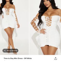 White Sexy Dress