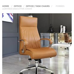 Zuri Leather Chair ($500 New)