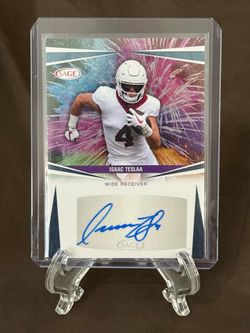 Football Autographed Sports Card