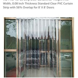 16pc 8X8 Door Curtain , New !!!
