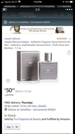 Joseph Abboud Cologne