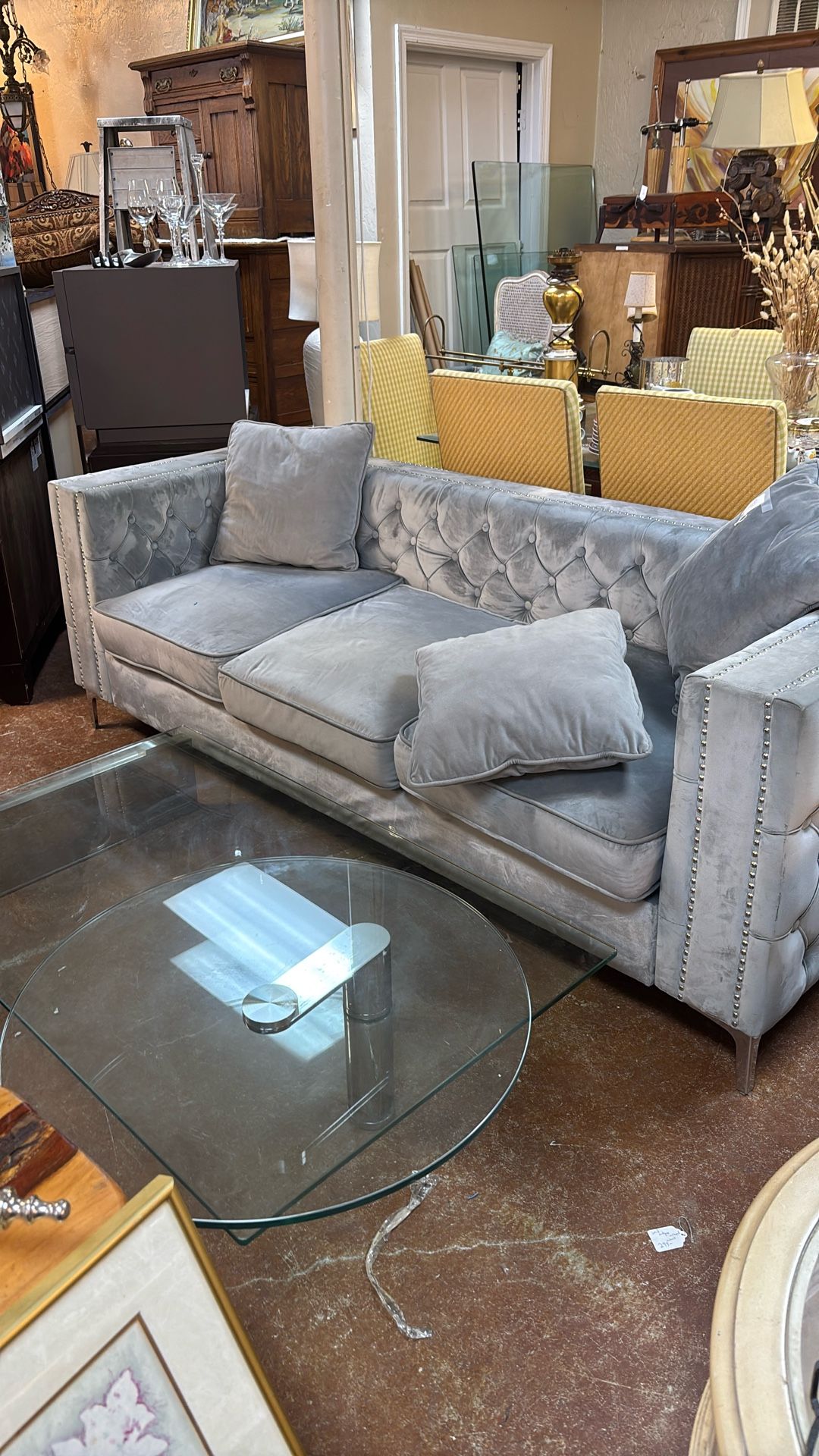 Couch Grey Modern