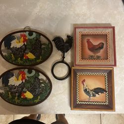 Rooster Wall Hangings