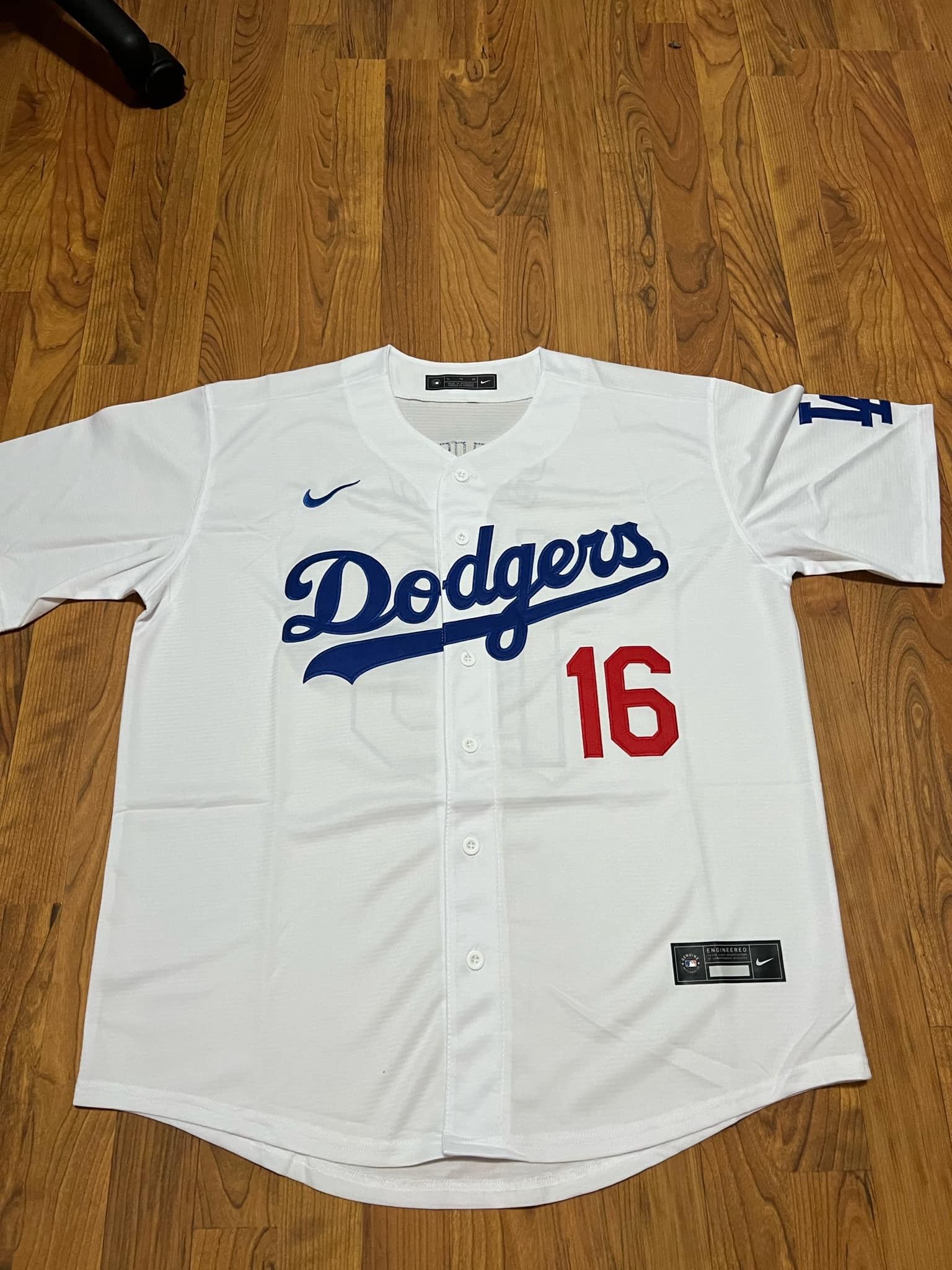 Los Angeles Dodgers Stitched White Will Smith Jerseys