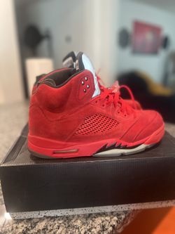 Jordan 5 Retro BG ‘Red Suede’ 10.5