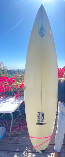 7’ 6” BUSHMAN custom surfboard