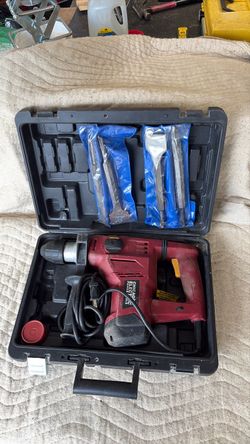 Drill Chicago Electric Rotary Hammer Drill with Case
