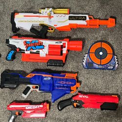 Nerf Blaster/Gun Lot (Batteries Included)