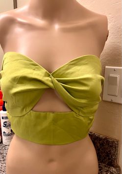 Strapless top