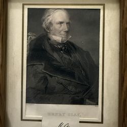 HENRY CLAY 1866 engraving Sealey sc.