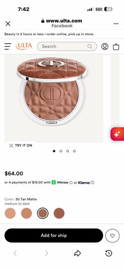 Dior bronzer 🤎✨