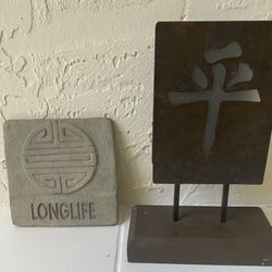 ZEN Candle Holder And Wall Plaque
