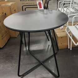 World Market Black Indoor/Outdoor Table