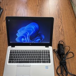 HP Laptop 15.6” Elitebook 850 G3/8GB RAM/256GB SSD/Windows 11 Pro/Fully Functional 