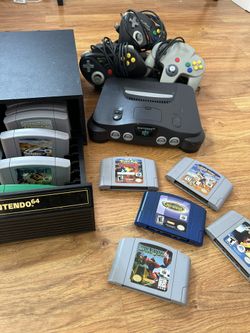 Original Nintendo 64 With The Best Games 
