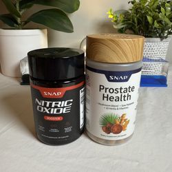 Snap Supplements Nitric Oxide & Prostate Health Bundle