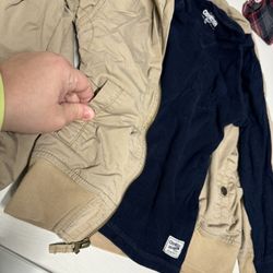 OshKosh Big Kids Long Sleeve Shirt & Khaki Jacket, Size 7 & 8