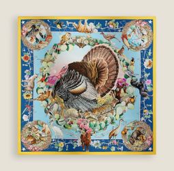 Hermes Texas Forever scarf 90