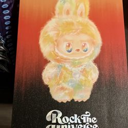 Popmart The Monsters Rock The Universe Vinyl Plush Doll