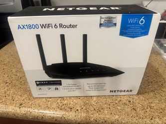 Netgear Router AX1800 WiFi 6