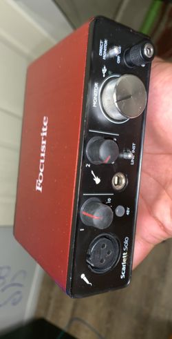 60 Focusrite interface