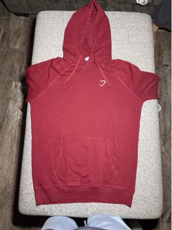 Men’s Gymshark maroon hoodie