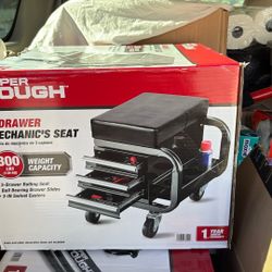 3 Drawer Mechanics Seat 