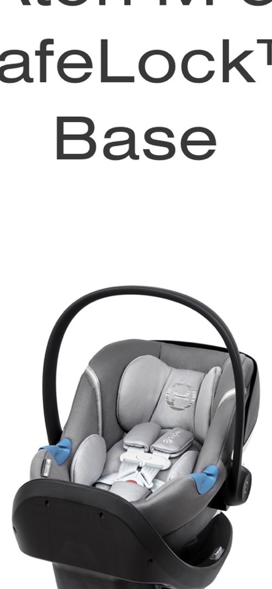 Cyber Aton Car Seat With TWO Bases