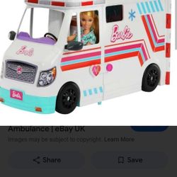 Barbie Ambulance Care Clinic Set
