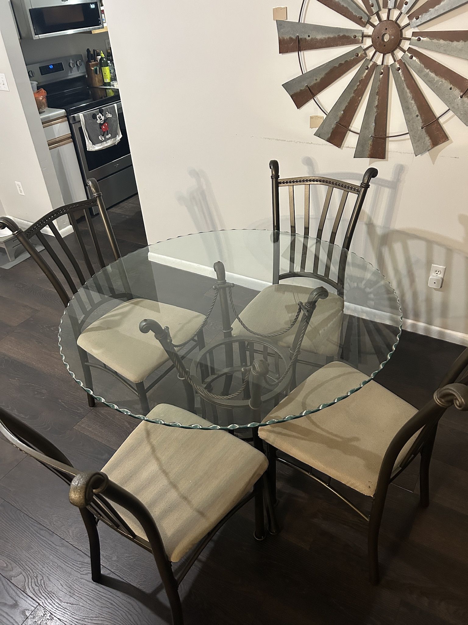 Dining Table With 4 Chairs