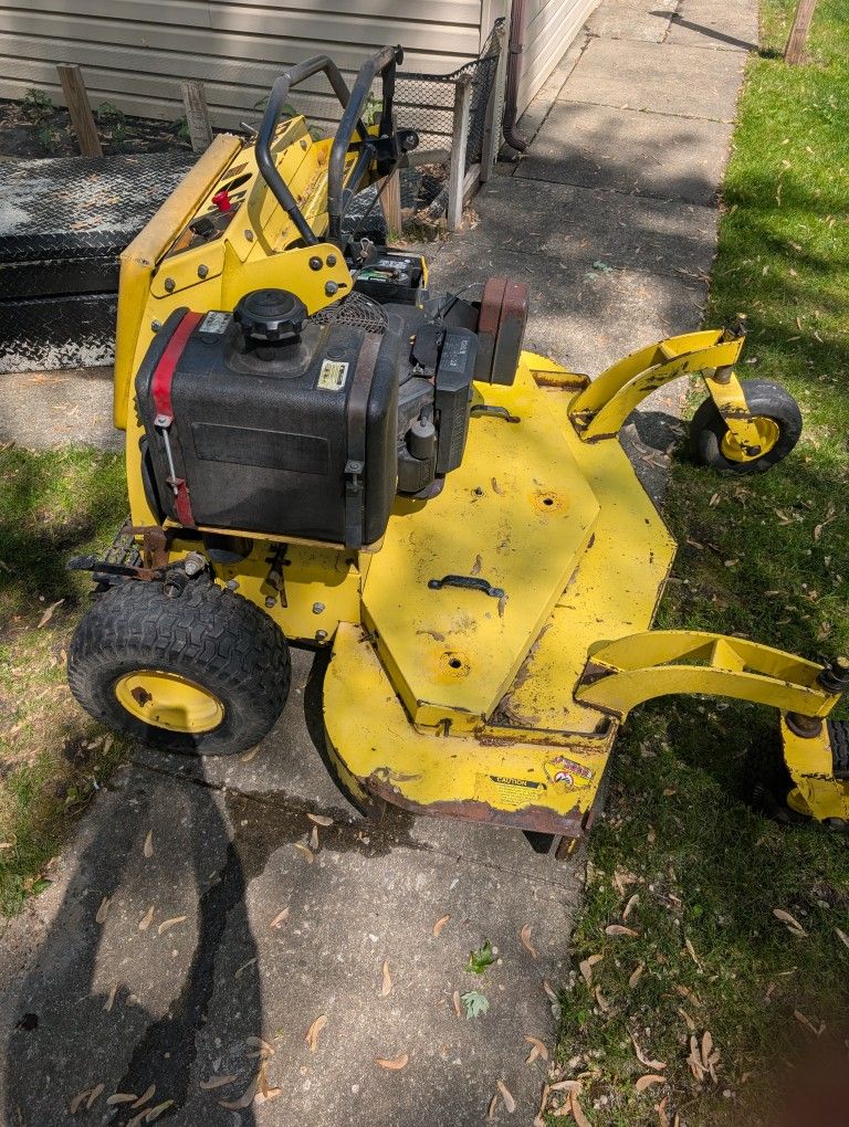 Great Dane Standing Mowing Machine