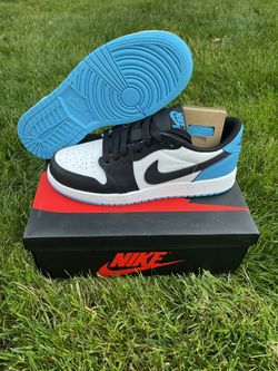 Air Jordan 1 Low OG Dark Powder Blue. Multiple Sizes